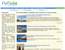 Tablet Screenshot of flypedia.de